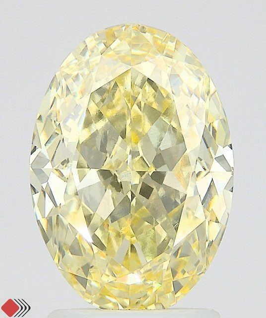 Loose Diamond - OVAL 3.03ct Fancy Intense Yellow VVS2: Loose Diamond - OVAL 3.03ct Fancy Intense Yellow VVS2 Source: This is a real non-mined Diamond that has been grown in a lab Shape: OVAL Carats: 3.03 Color: Fancy Intense Yellow Certification: IGI Vide