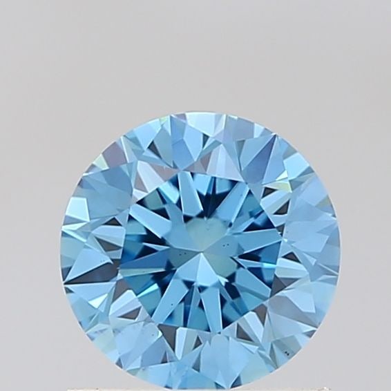Ideal Loose Diamond - ROUND 0.91ct Fancy Vivid Blue VS1: Ideal Loose Diamond - ROUND 0.91ct Fancy Vivid Blue VS1 Source: This is a real non-mined Diamond that has been grown in a lab Shape: ROUND Carats: 0.91 Color: Fancy Vivid Blue Certification: IGI Video