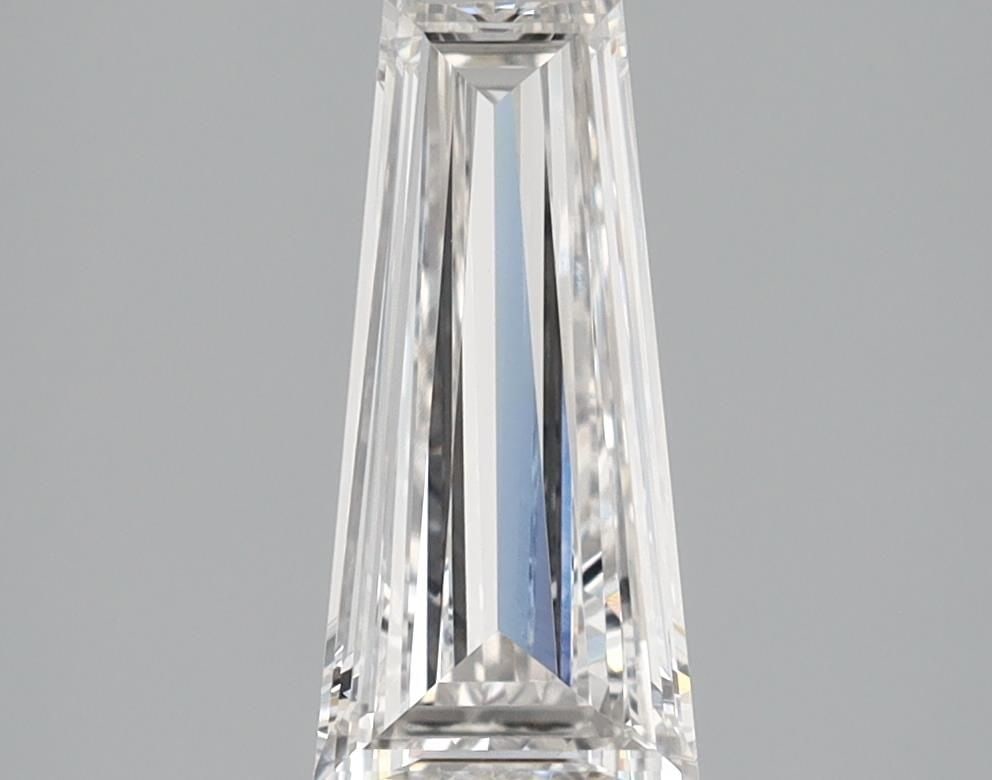 Loose Diamond - TAPERED BAGUETTE 1.01ct F VS1: Loose Diamond - TAPERED BAGUETTE 1.01ct F VS1 Source: This is a real non-mined Diamond that has been grown in a lab Shape: TAPERED BAGUETTE Carats: 1.01 Color: F Clarity: VS1 Certification: IGI Video: