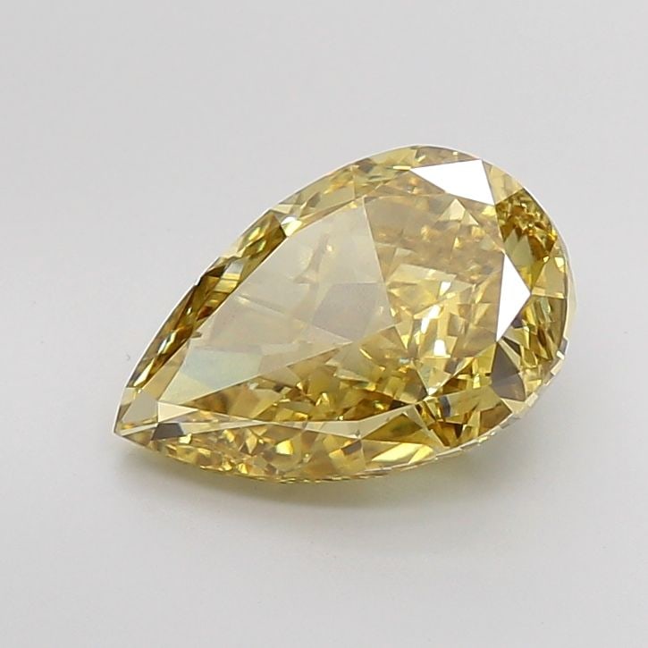 Loose Diamond - PEAR 5.02ct Fancy Intense Gray Yellow VS1: Loose Diamond - PEAR 5.02ct Fancy Intense Gray Yellow VS1 Source: This is a real non-mined Diamond that has been grown in a lab Shape: PEAR Carats: 5.02 Color: Fancy Intense Gray Yellow Certification: