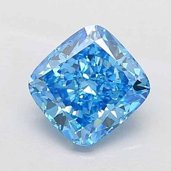 Loose Diamond - CUSHION MODIFIED 1.87ct Fancy Vivid Blue VS2: Loose Diamond - CUSHION MODIFIED 1.87ct Fancy Vivid Blue VS2 Source: This is a real non-mined Diamond that has been grown in a lab Shape: CUSHION MODIFIED Carats: 1.87 Color: Fancy Vivid Blue Certific