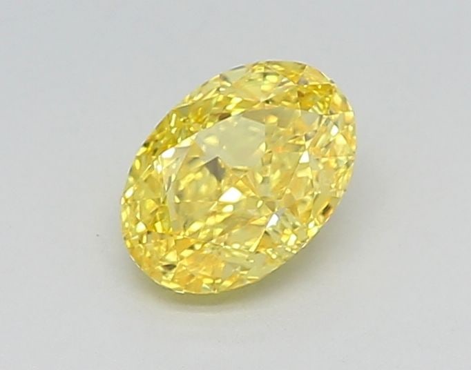 Loose Diamond - OVAL 1.09ct Fancy Intense Yellow IF: Loose Diamond - OVAL 1.09ct Fancy Intense Yellow IF Source: This is a real non-mined Diamond that has been grown in a lab Shape: OVAL Carats: 1.09 Color: Fancy Intense Yellow Certification: IGI Video: