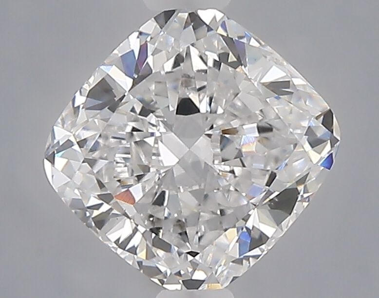 Loose Diamond - CUSHION BRILLIANT 1.54ct E VS1: Loose Diamond - CUSHION BRILLIANT 1.54ct E VS1 Source: This is a real non-mined Diamond that has been grown in a lab Shape: CUSHION BRILLIANT Carats: 1.54 Color: E Clarity: VS1 Certification: NONE Vid