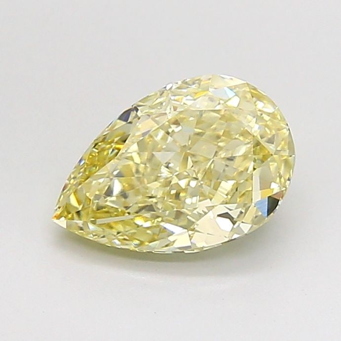 Loose Diamond - PEAR 2.07ct Fancy Yellow VS1: Loose Diamond - PEAR 2.07ct Fancy Yellow VS1 Source: This is a real non-mined Diamond that has been grown in a lab Shape: PEAR Carats: 2.07 Color: Fancy Yellow Certification: IGI Video: