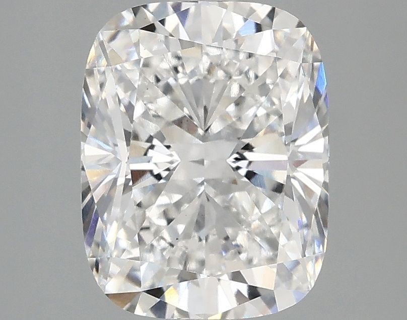 Loose Diamond - CUSHION MODIFIED 2.51ct E VS2: Loose Diamond - CUSHION MODIFIED 2.51ct E VS2 Source: This is a real non-mined Diamond that has been grown in a lab Shape: CUSHION MODIFIED Carats: 2.51 Color: E Clarity: VS2 Certification: IGI Video: