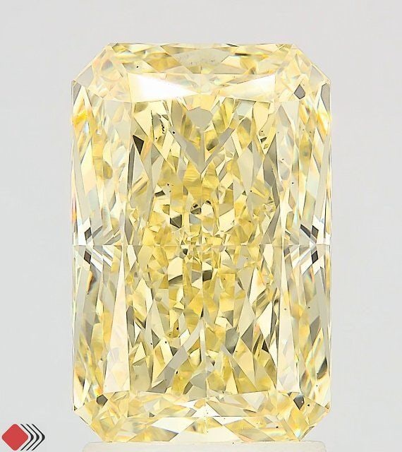 Loose Diamond - RADIANT 3.01ct Fancy Intense Yellow VS1: Loose Diamond - RADIANT 3.01ct Fancy Intense Yellow VS1 Source: This is a real non-mined Diamond that has been grown in a lab Shape: RADIANT Carats: 3.01 Color: Fancy Intense Yellow Certification: IGI