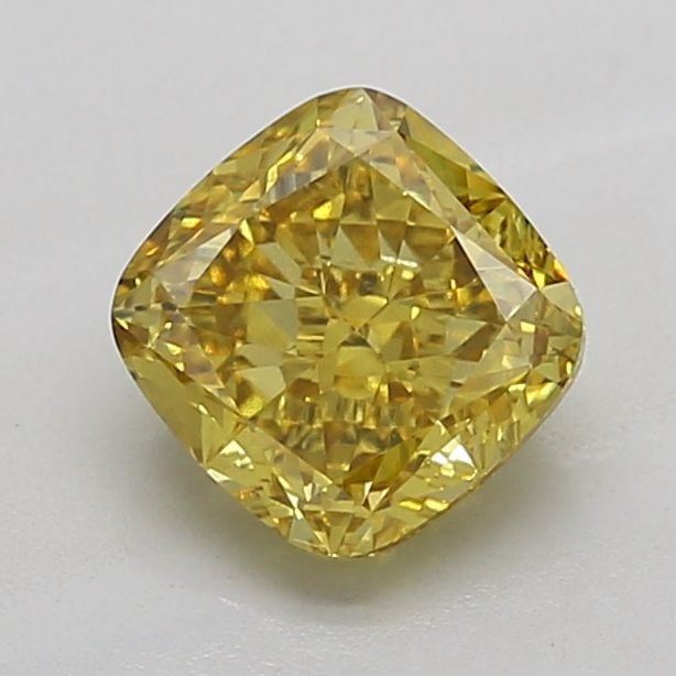 Loose Diamond - CUSHION MODIFIED 2.08ct Fancy Intense Yellow VS2: Loose Diamond - CUSHION MODIFIED 2.08ct Fancy Intense Yellow VS2 Source: This is a real non-mined Diamond that has been grown in a lab Shape: CUSHION MODIFIED Carats: 2.08 Color: Fancy Intense Yellow 