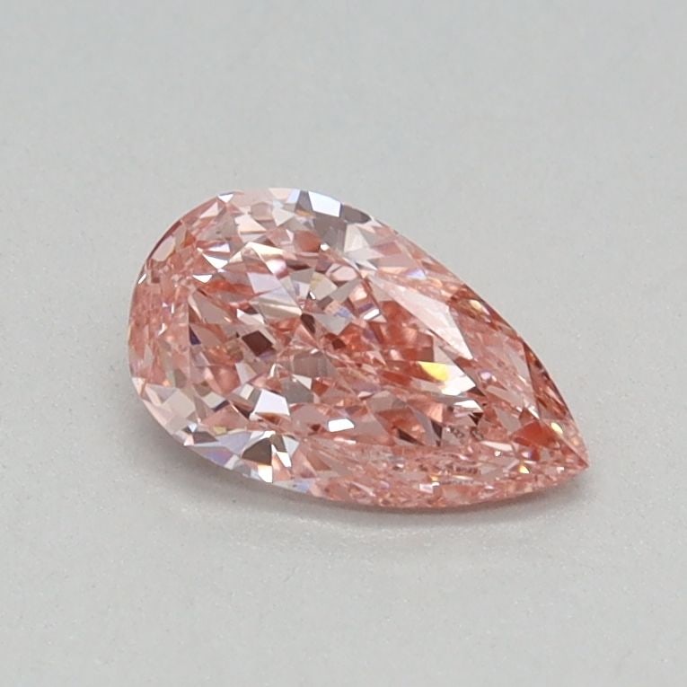Loose Diamond - PEAR 0.38ct Fancy Vivid Pink VS1: Loose Diamond - PEAR 0.38ct Fancy Vivid Pink VS1 Source: This is a real non-mined Diamond that has been grown in a lab Shape: PEAR Carats: 0.38 Color: Fancy Vivid Pink Certification: IGI Video: