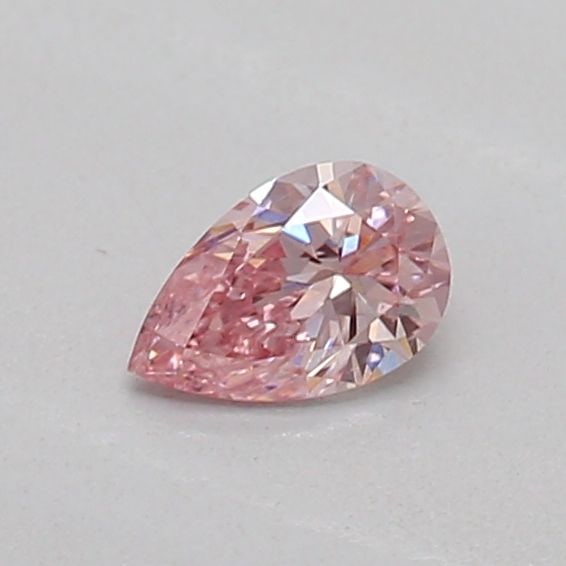 Loose Diamond - PEAR 0.14ct Fancy Vivid Pink SI1: Loose Diamond - PEAR 0.14ct Fancy Vivid Pink SI1 Source: This is a real non-mined Diamond that has been grown in a lab Shape: PEAR Carats: 0.14 Color: Fancy Vivid Pink Certification: IGI The Diamond D