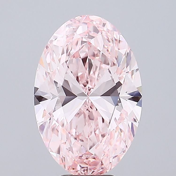 Loose Diamond - OVAL 8.03ct Fancy Vivid Pink VVS2: Loose Diamond - OVAL 8.03ct Fancy Vivid Pink VVS2 Source: This is a real non-mined Diamond that has been grown in a lab Shape: OVAL Carats: 8.03 Color: Fancy Vivid Pink Certification: IGI Video: