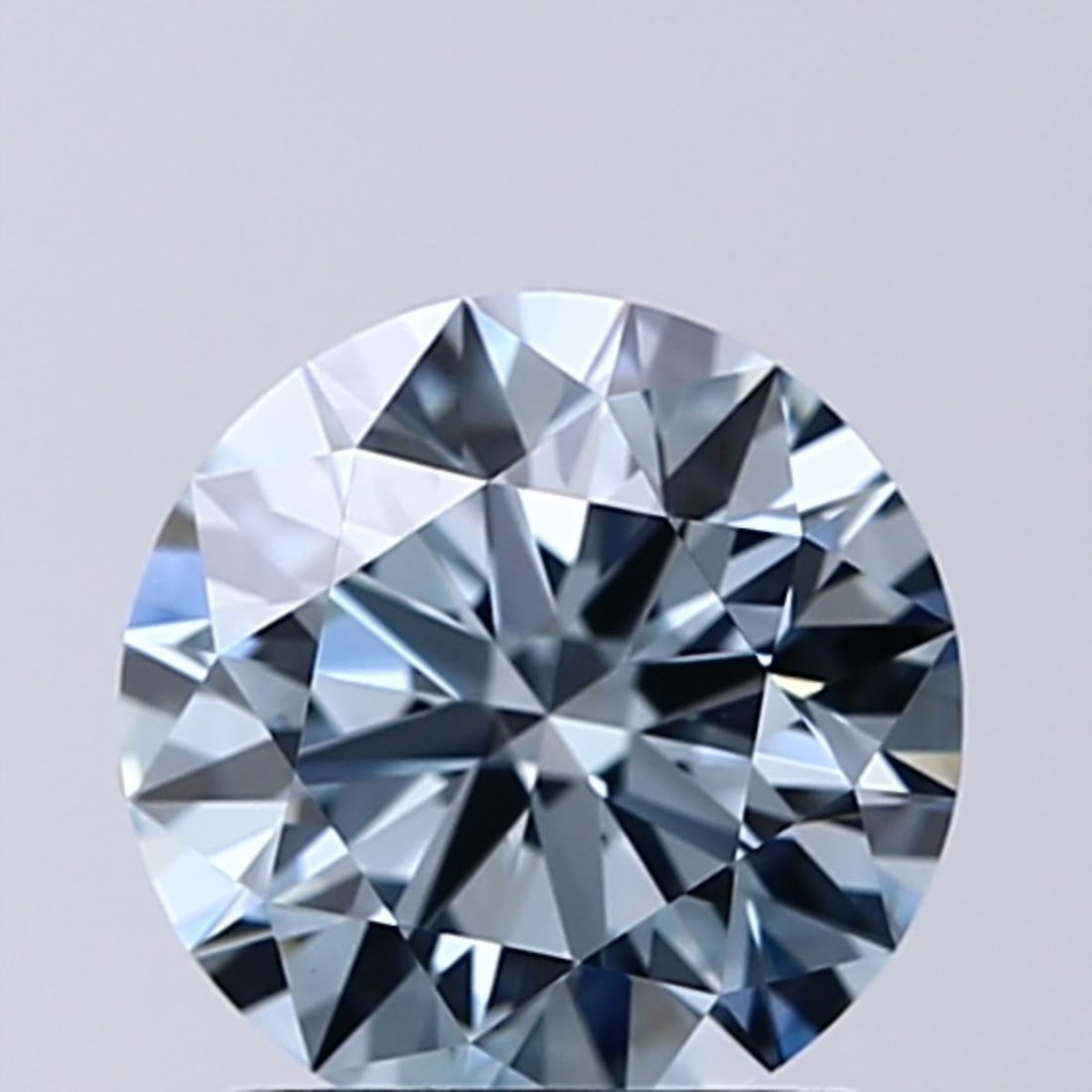 Ideal Loose Diamond - ROUND 1.24ct Fancy Blue VVS2: Ideal Loose Diamond - ROUND 1.24ct Fancy Blue VVS2 Source: This is a real non-mined Diamond that has been grown in a lab Shape: ROUND Carats: 1.24 Color: Fancy Blue Certification: IGI Video: