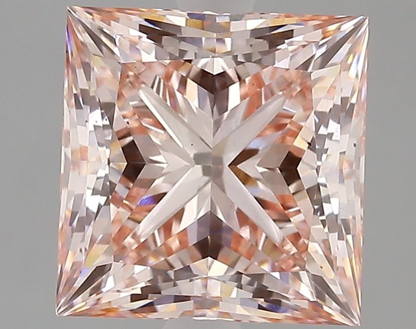 Loose Diamond - PRINCESS 4.35ct Fancy Pink VS2: Loose Diamond - PRINCESS 4.35ct Fancy Pink VS2 Source: This is a real non-mined Diamond that has been grown in a lab Shape: PRINCESS Carats: 4.35 Color: Fancy Pink Certification: IGI Video: