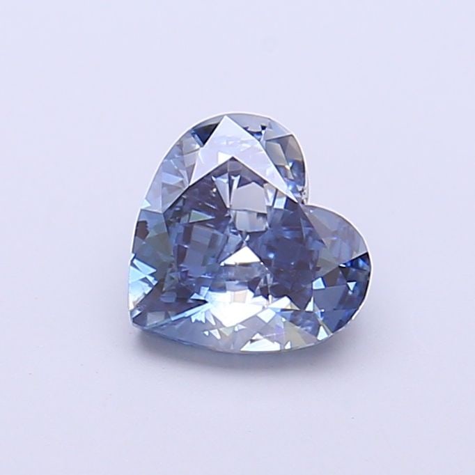 Loose Diamond - HEART 1.0ct Fancy Vivid Blue SI1: Loose Diamond - HEART 1.0ct Fancy Vivid Blue SI1 Source: This is a real non-mined Diamond that has been grown in a lab Shape: HEART Carats: 1.0 Color: Fancy Vivid Blue Certification: IGI Video: