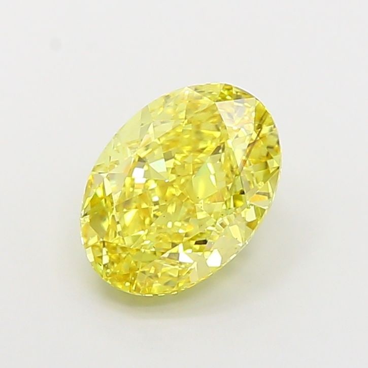 Loose Diamond - OVAL 4.0ct Fancy Vivid Yellow SI1: Loose Diamond - OVAL 4.0ct Fancy Vivid Yellow SI1 Source: This is a real non-mined Diamond that has been grown in a lab Shape: OVAL Carats: 4.0 Color: Fancy Vivid Yellow Certification: IGI Video: