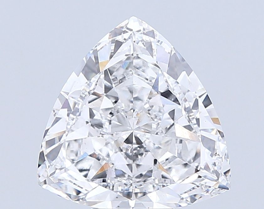 Loose Diamond - TRIANGULAR 6.05ct E VVS2: Loose Diamond - TRIANGULAR 6.05ct E VVS2 Source: This is a real non-mined Diamond that has been grown in a lab Shape: TRIANGULAR Carats: 6.05 Color: E Clarity: VVS2 Certification: IGI Video: