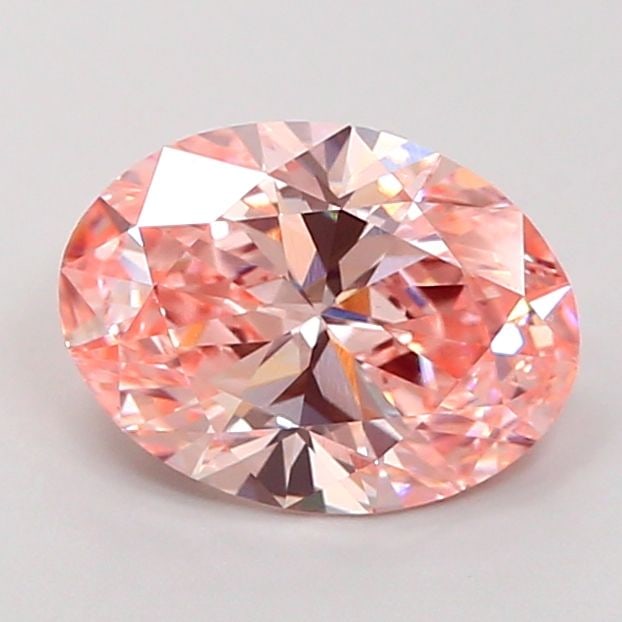 Loose Diamond - OVAL 2.49ct Fancy Intense Pink VS1: Loose Diamond - OVAL 2.49ct Fancy Intense Pink VS1 Source: This is a real non-mined Diamond that has been grown in a lab Shape: OVAL Carats: 2.49 Color: Fancy Intense Pink Certification: IGI Video: