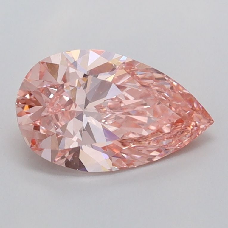 Loose Diamond - PEAR 1.01ct Fancy Vivid Pink VVS1: Loose Diamond - PEAR 1.01ct Fancy Vivid Pink VVS1 Source: This is a real non-mined Diamond that has been grown in a lab Shape: PEAR Carats: 1.01 Color: Fancy Vivid Pink Certification: IGI Video: