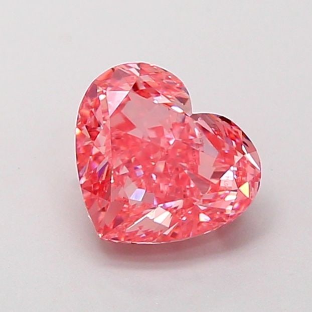 Loose Diamond - HEART 1.5ct Fancy Vivid Pink VS1: Loose Diamond - HEART 1.5ct Fancy Vivid Pink VS1 Source: This is a real non-mined Diamond that has been grown in a lab Shape: HEART Carats: 1.5 Color: Fancy Vivid Pink Certification: IGI Video: Video