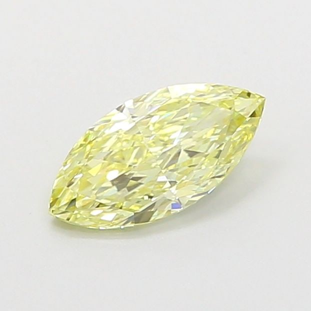 Loose Diamond - MARQUISE 0.59ct Fancy Intense Yellow VVS2: Loose Diamond - MARQUISE 0.59ct Fancy Intense Yellow VVS2 Source: This is a real non-mined Diamond that has been grown in a lab Shape: MARQUISE Carats: 0.59 Color: Fancy Intense Yellow Certification: 