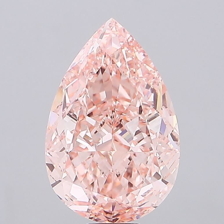 Loose Diamond - PEAR 20.08ct Fancy Vivid Pink VS1: Loose Diamond - PEAR 20.08ct Fancy Vivid Pink VS1 Source: This is a real non-mined Diamond that has been grown in a lab Shape: PEAR Carats: 20.08 Color: Fancy Vivid Pink Certification: IGI Video: