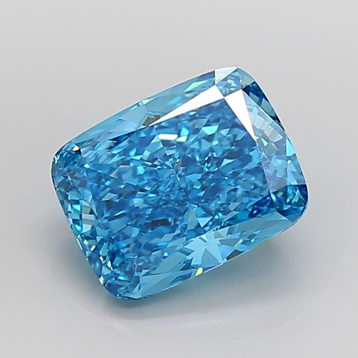 Loose Diamond - CUSHION MODIFIED 4.51ct Fancy Vivid Blue VVS2 (1 of 1)