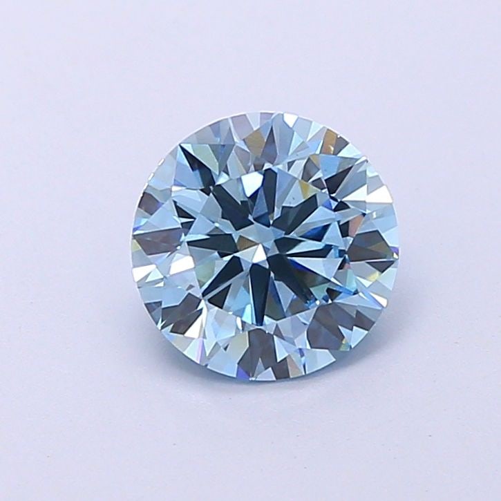 Loose Diamond - ROUND 1.49ct Fancy Vivid Blue VVS2: Loose Diamond - ROUND 1.49ct Fancy Vivid Blue VVS2 Source: This is a real non-mined Diamond that has been grown in a lab Shape: ROUND Carats: 1.49 Color: Fancy Vivid Blue Certification: IGI Video: