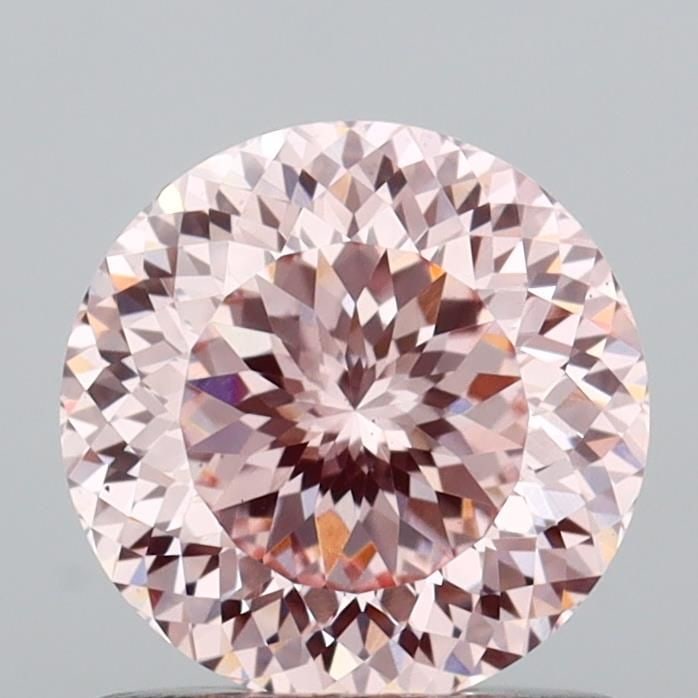 Loose Diamond - ROUND 1.05ct Fancy Pink VS1: Loose Diamond - ROUND 1.05ct Fancy Pink VS1 Source: This is a real non-mined Diamond that has been grown in a lab Shape: ROUND Carats: 1.05 Color: Fancy Pink Certification: IGI Video: