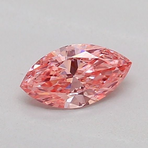 Loose Diamond - MARQUISE 0.21ct Fancy Vivid Pink VS1: Loose Diamond - MARQUISE 0.21ct Fancy Vivid Pink VS1 Source: This is a real non-mined Diamond that has been grown in a lab Shape: MARQUISE Carats: 0.21 Color: Fancy Vivid Pink Certification: IGI The D
