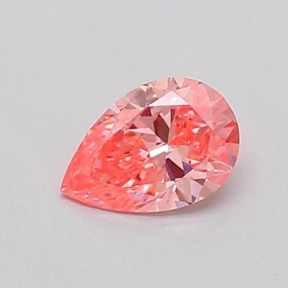 Loose Diamond - PEAR 0.35ct Fancy Vivid Pink VS1: Loose Diamond - PEAR 0.35ct Fancy Vivid Pink VS1 Source: This is a real non-mined Diamond that has been grown in a lab Shape: PEAR Carats: 0.35 Color: Fancy Vivid Pink Certification: IGI Video: