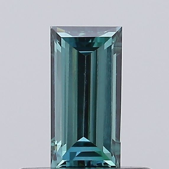 Loose Diamond - BAGUETTE 0.3ct Fancy Vivid Green VS1: Loose Diamond - BAGUETTE 0.3ct Fancy Vivid Green VS1 Source: This is a real non-mined Diamond that has been grown in a lab Shape: BAGUETTE Carats: 0.3 Color: Fancy Vivid Green Certification: NONE Vide