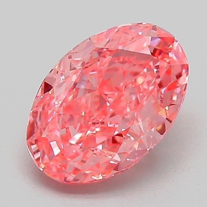 Loose Diamond - OVAL 1.54ct Fancy Vivid Pink VS1: Loose Diamond - OVAL 1.54ct Fancy Vivid Pink VS1 Source: This is a real non-mined Diamond that has been grown in a lab Shape: OVAL Carats: 1.54 Color: Fancy Vivid Pink Certification: IGI Video: