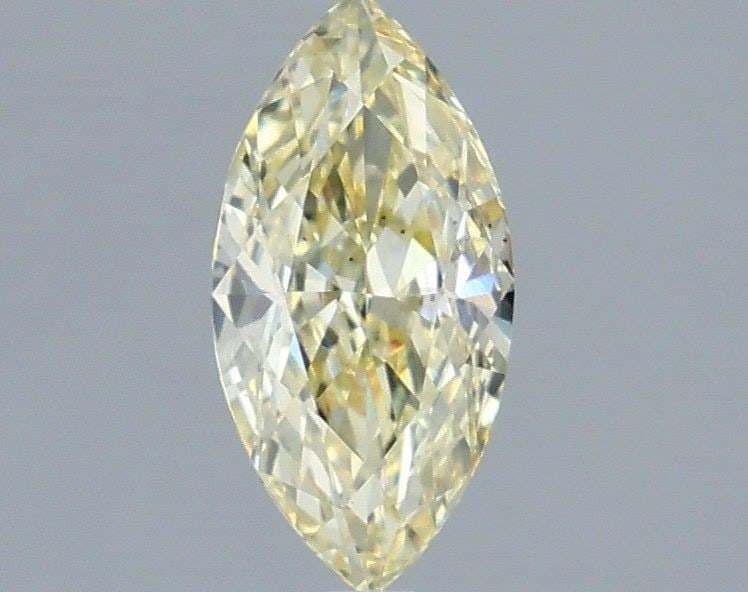 Loose Diamond - MARQUISE 1.01ct Fancy Light Yellow VS2: Loose Diamond - MARQUISE 1.01ct Fancy Light Yellow VS2 Source: This is a real non-mined Diamond that has been grown in a lab Shape: MARQUISE Carats: 1.01 Color: Fancy Light Yellow Certification: IGI V