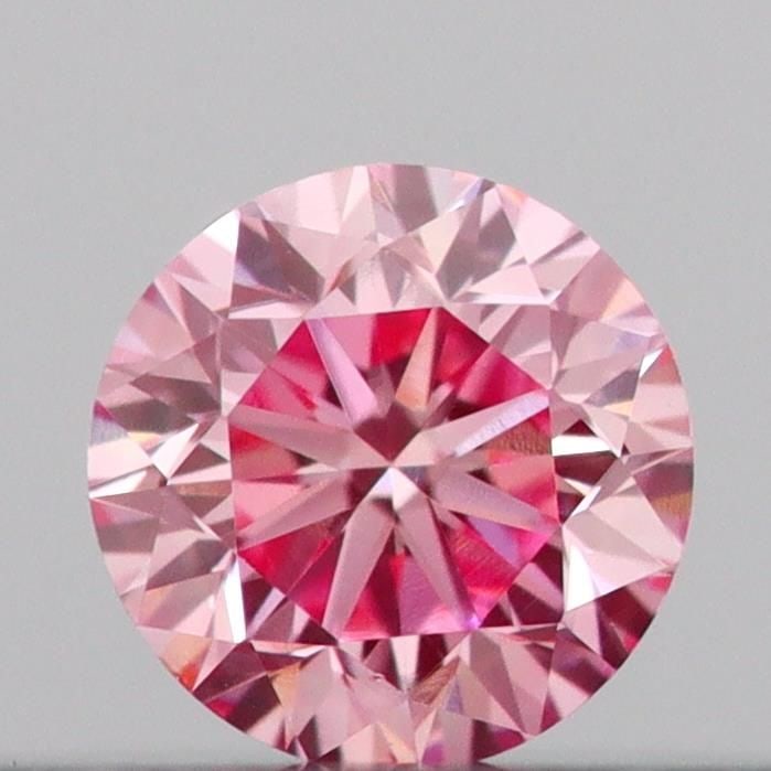 Loose Diamond - ROUND 0.13ct Fancy Intense Pink VS1: Loose Diamond - ROUND 0.13ct Fancy Intense Pink VS1 Source: This is a real non-mined Diamond that has been grown in a lab Shape: ROUND Carats: 0.13 Color: Fancy Intense Pink Certification: IGI Video: