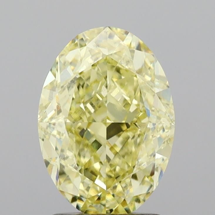Loose Diamond - OVAL 2.52ct Fancy Yellow VS1: Loose Diamond - OVAL 2.52ct Fancy Yellow VS1 Source: This is a real non-mined Diamond that has been grown in a lab Shape: OVAL Carats: 2.52 Color: Fancy Yellow Certification: IGI Video: