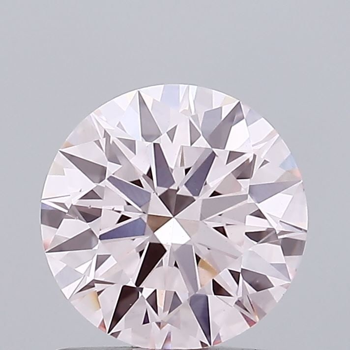 Ideal Loose Diamond - ROUND 1.05ct Fancy Pink VS1: Ideal Loose Diamond - ROUND 1.05ct Fancy Pink VS1 Source: This is a real non-mined Diamond that has been grown in a lab Shape: ROUND Carats: 1.05 Color: Fancy Pink Certification: IGI Video: