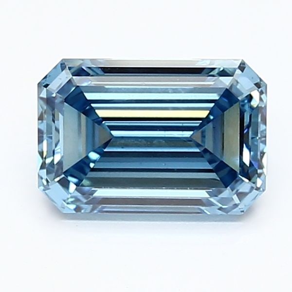 Loose Diamond - EMERALD 1.58ct Fancy Vivid Blue VS1: Loose Diamond - EMERALD 1.58ct Fancy Vivid Blue VS1 Source: This is a real non-mined Diamond that has been grown in a lab Shape: EMERALD Carats: 1.58 Color: Fancy Vivid Blue Certification: IGI Video: