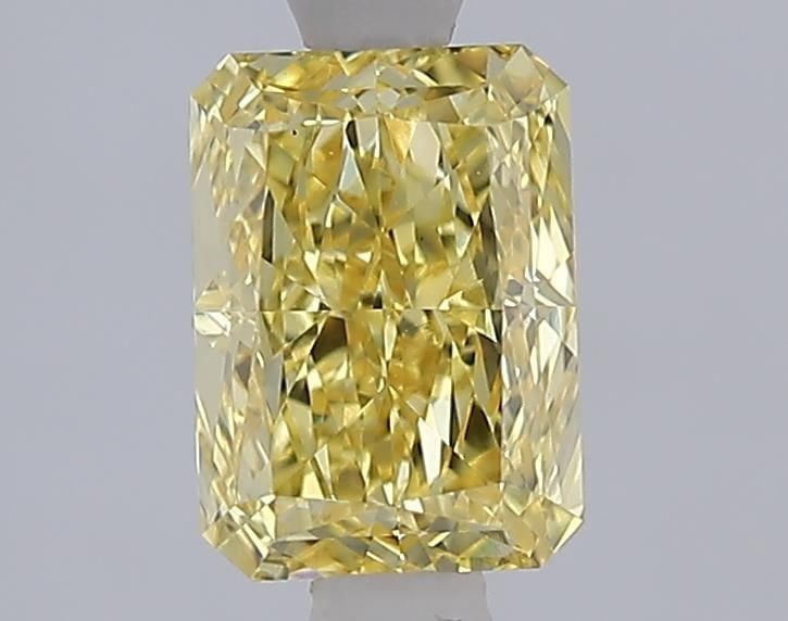 Loose Diamond - RADIANT 1.1ct Fancy Intense Yellow VS1: Loose Diamond - RADIANT 1.1ct Fancy Intense Yellow VS1 Source: This is a real non-mined Diamond that has been grown in a lab Shape: RADIANT Carats: 1.1 Color: Fancy Intense Yellow Certification: IGI V