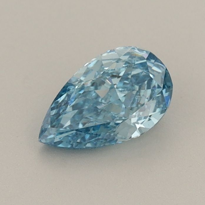 Loose Diamond - PEAR 0.52ct Fancy Vivid Blue VS1: Loose Diamond - PEAR 0.52ct Fancy Vivid Blue VS1 Source: This is a real non-mined Diamond that has been grown in a lab Shape: PEAR Carats: 0.52 Color: Fancy Vivid Blue Certification: IGI Video: