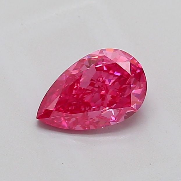 Loose Diamond - PEAR 0.94ct Fancy Vivid Pink VS1: Loose Diamond - PEAR 0.94ct Fancy Vivid Pink VS1 Source: This is a real non-mined Diamond that has been grown in a lab Shape: PEAR Carats: 0.94 Color: Fancy Vivid Pink Certification: IGI Video: