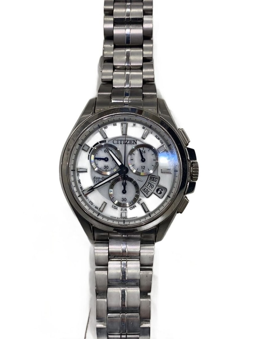 Citizen Eco Drive Titanium Men's Wristwatch H610-S077061 (1 of 5)