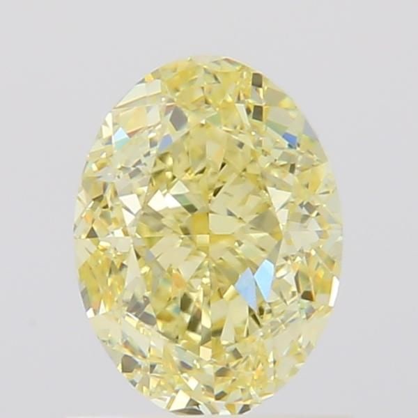 Loose Diamond - OVAL 1.01ct Fancy Light Yellow VVS2: Loose Diamond - OVAL 1.01ct Fancy Light Yellow VVS2 Source: Natural Shape: OVAL Carats: 1.01 Color: Fancy Light Yellow Certification: GIA Video: