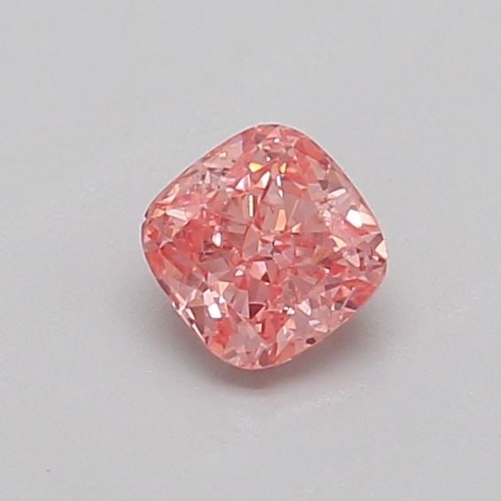 Loose Diamond - CUSHION MODIFIED 0.38ct Fancy Vivid Pink VS1: Loose Diamond - CUSHION MODIFIED 0.38ct Fancy Vivid Pink VS1 Source: This is a real non-mined Diamond that has been grown in a lab Shape: CUSHION MODIFIED Carats: 0.38 Color: Fancy Vivid Pink Certific