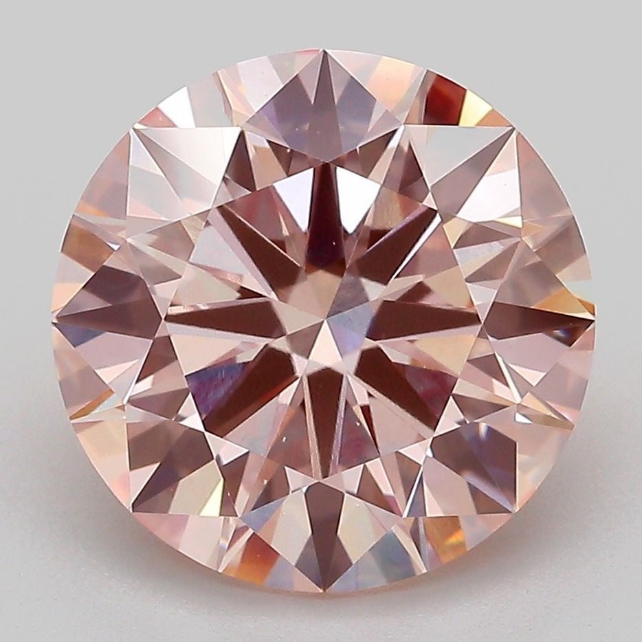 Ideal Loose Diamond - ROUND 5.07ct Fancy Intense Pink VS1: Ideal Loose Diamond - ROUND 5.07ct Fancy Intense Pink VS1 Source: This is a real non-mined Diamond that has been grown in a lab Shape: ROUND Carats: 5.07 Color: Fancy Intense Pink Certification: IGI V