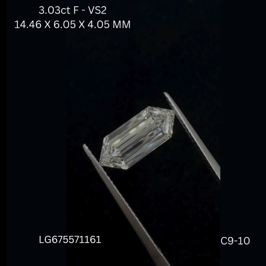 Loose Diamond - HEXAGONAL 3.03ct F VS2 (1 of 1)