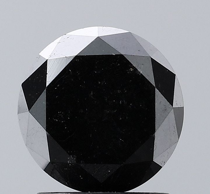 Loose Diamond - ROUND 1.86ct Black VVS2: Loose Diamond - ROUND 1.86ct Black VVS2 Source: Natural Shape: ROUND Carats: 1.86 Color: Black Certification: NONE Video: