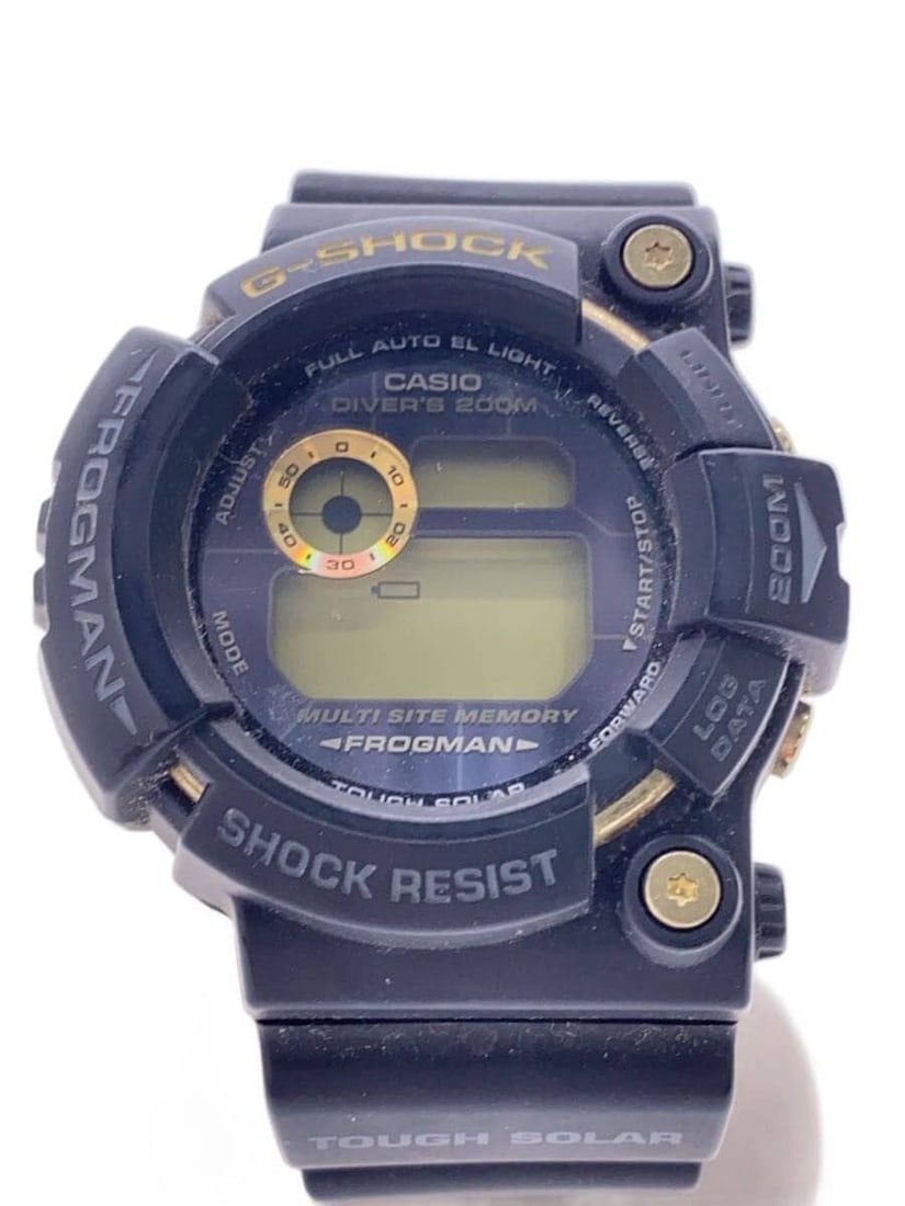 Casio G Shock GW-225A-1JF Black Men's Wristwatch: Casio G Shock GW-225A-1JF Black Men's Wristwatch This Casio G-SHOCK GW-225A-1JF men's wristwatch features a durable black design and is made in Japan. The watch is pre-owned and shows noticeable signs