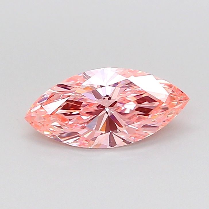 Loose Diamond - MARQUISE 1.06ct Fancy Vivid Pink VS1: Loose Diamond - MARQUISE 1.06ct Fancy Vivid Pink VS1 Source: This is a real non-mined Diamond that has been grown in a lab Shape: MARQUISE Carats: 1.06 Color: Fancy Vivid Pink Certification: NONE Vide