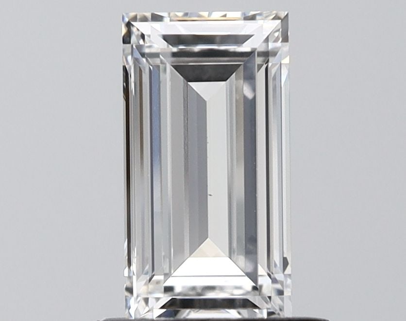 Loose Diamond - BAGUETTE 0.93ct E VVS1: Loose Diamond - BAGUETTE 0.93ct E VVS1 Source: This is a real non-mined Diamond that has been grown in a lab Shape: BAGUETTE Carats: 0.93 Color: E Clarity: VVS1 Certification: IGI Video: