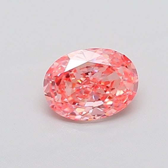 Loose Diamond - OVAL 0.85ct Fancy Vivid Pink SI1: Loose Diamond - OVAL 0.85ct Fancy Vivid Pink SI1 Source: This is a real non-mined Diamond that has been grown in a lab Shape: OVAL Carats: 0.85 Color: Fancy Vivid Pink Certification: IGI The Diamond