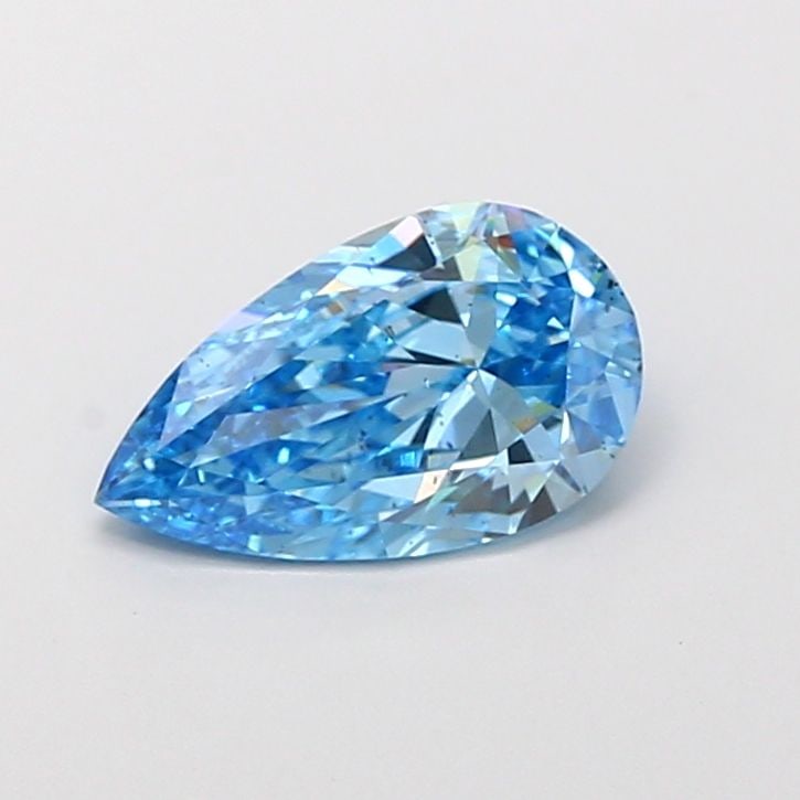 Loose Diamond - PEAR 1.51ct Fancy Vivid Blue SI1: Loose Diamond - PEAR 1.51ct Fancy Vivid Blue SI1 Source: This is a real non-mined Diamond that has been grown in a lab Shape: PEAR Carats: 1.51 Color: Fancy Vivid Blue Certification: IGI Video: Video
